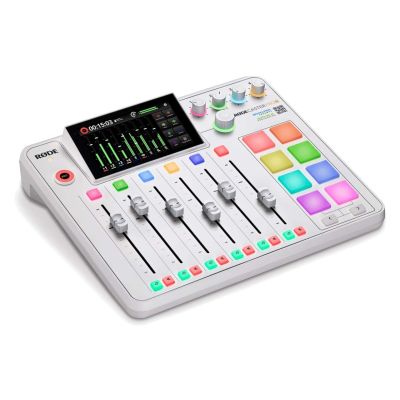 2. RODE RODECaster Pro II Weiß - Podcast-Produktionsstudio