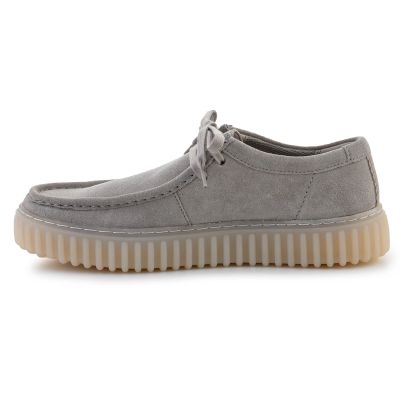 4. Clarks Torhill Lo 26182810 Hellgraues Wildleder