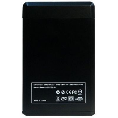 3. Silverstone TS01B Schwarz 2,5"