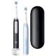18. Braun Oral-B iO 3 Elektrische Zahnbürste DUO SCHWARZ & BLAU Set