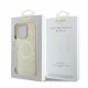 4. Guess Saffiano Peony Classic Logo MagSafe Hülle für iPhone 16 Pro - Gold