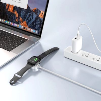 3. Tech-Protect UltraBoost USB-C Induktives Ladegerät für Apple Watch 1m - Weiß