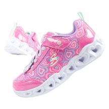 Skechers S Lighs-Heart bequeme LED-Sportschuhe für Mädchen