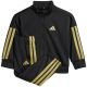 8. adidas Essentials Climacool Kinder-Trainingsanzug Schwarz und Gold JC8857