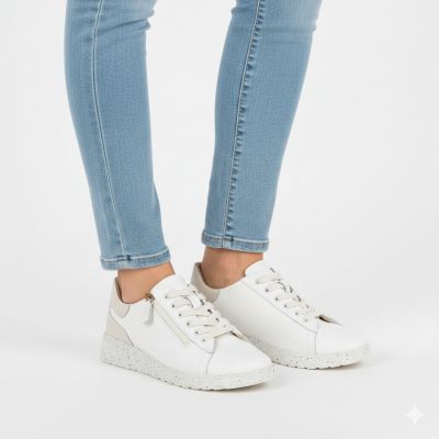 5. Beige Damen-Lederschuhe mit hohem Absatz, Modell Jezzi 138