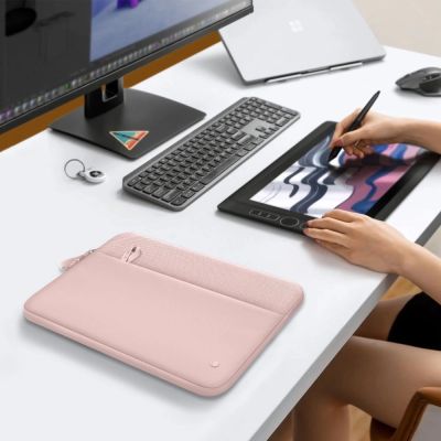 8. Tech-Protect Sleeve Laptoptasche 15-16 - Rosa