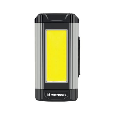 Wozinsky WLR-15W Arbeitsleuchte, 15 W, 1500 lm, CREE-LEDs, IPX6, mit Powerbank-Funktion – Grau