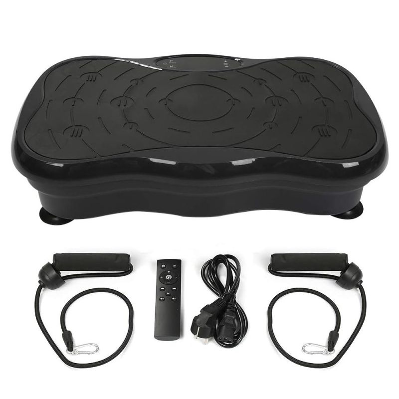 Extralink Moonwalk Spin Move Vibrationsplattform für Fitnessübungen 200W Schwarz