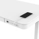 17. ACTIVEJET Schreibtisch mit elektrischer Höhenverstellung, Höhe 120 x 60 cm, ET119S, weiß