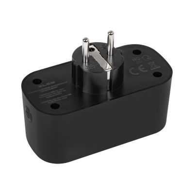 4. BLOW SMART DOPPELSTECKDOSEN-KONTROLLE MIT WLAN-FUNKTION TUYA SCHWARZ
