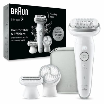 Braun Silk-épil 9 Epilierer 9-061 Silber/Weiß