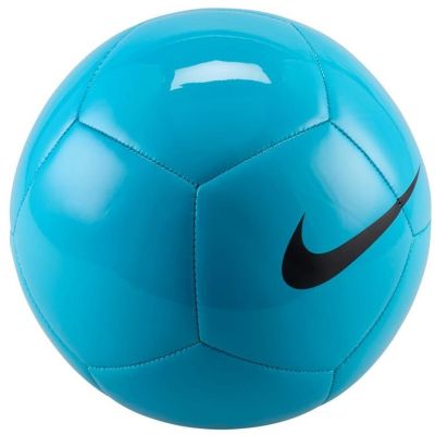 6. NIKE PITCH BLUE FURY/SCHWARZER FUSSBALL GRÖSSE 5