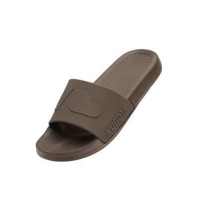 11. Kubota Basic Plain Cloud Brown Pool Flip-Flops K25SS-101-002-21-1