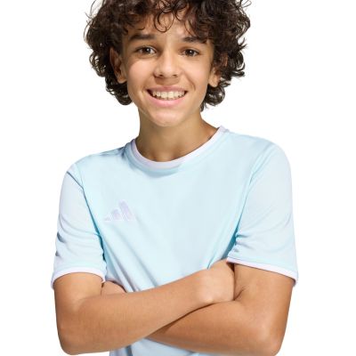 6. adidas Entrada 26 Jersey Kinder-T-Shirt blau KE9844