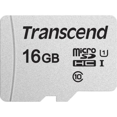 3. 16 GB Transcend SDHC USD300S-A microSD-Karte mit Adapter