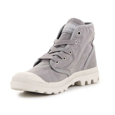 4. Palladium US Pampa Hi FW 92352-071-M Graue Flanellschuhe