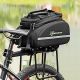 7. Rockbros A6-03BK Fahrradtasche für Kofferraum 35 l mit ausklappbaren Taschen – Schwarz