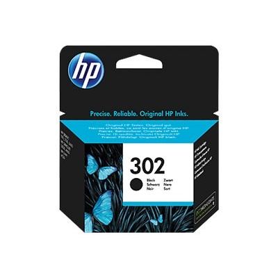 2. HP Schwarze Tintenpatrone HP 302, HP302=F6U66AE, 190 Seiten, 3,5 ml