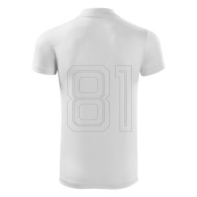 2. Malfini Victory M MLI-21700 Poloshirt, weiß
