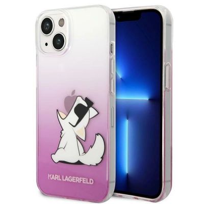 Karl Lagerfeld KLHCP14MCFNRCPI iPhone 14 Plus 6.7" Hardcase Pink / Pink Choupette Fun