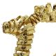 3. Rentier-Dekoration 60 cm 60 LED Gold