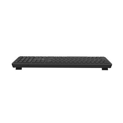 7. NATEC TANG US kabellose Tastatur, Bluetooth + 2,4 GHz, leise, Slim, schwarz