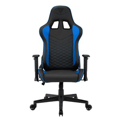 2. SENSE7 Gaming-Stuhl, Schalensitz (mit Mulde), Schwarz, Blau