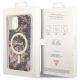 10. Guess GUHMP14MHCFWSK iPhone 14 Plus 6,7" schwarz/schwarz Hardcase Flower MagSafe