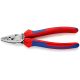 6. Knipex 97 72 180 Kabelcrimpzange Taschenmesser Blau, Rot, Silber
