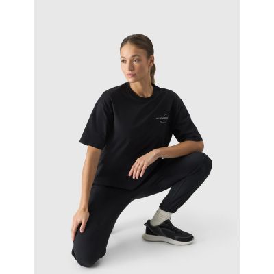 3. Oversize-T-Shirt für Damen mit Print, Größe 4F 4FRSS24TTSHF2089-20S