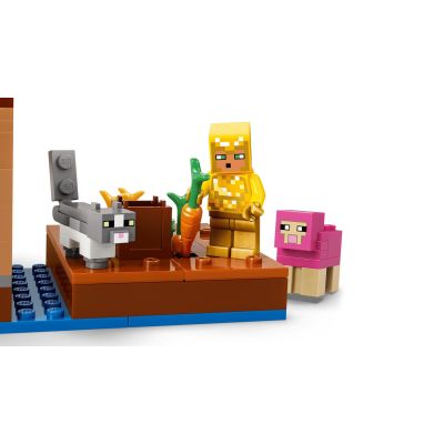 7. LEGO Minecraft 21596 – Beschwörerangriff auf das Dorf