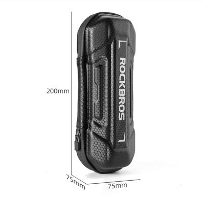 7. Rockbros 30990003001 Fahrradtasche für Trinkflaschenhalter – Schwarz