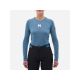 3. MILLET W TRILOGYOOL TS LS T-Shirt blau