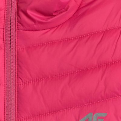 6. Jacke für Mädchen 4F F0739 Fuchsia 4FJWSS26TDJAF0739 55S