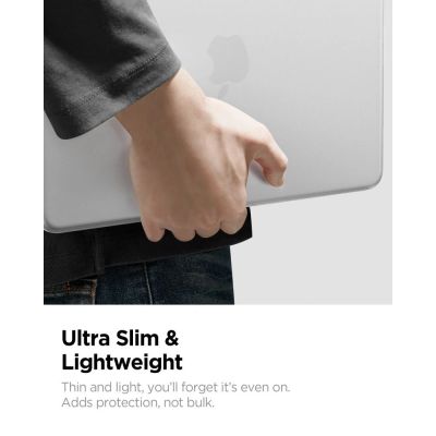 7. Spigen AirSkin Hülle für MacBook Neo 13" 2026 - Transparent Matt
