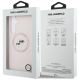 8. Karl Lagerfeld Silikonhülle mit Karl & Choupette-Motiv (MagSafe) für Samsung Galaxy S25 FE – Pink