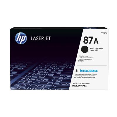 4. Originale schwarze HP 87A LaserJet-Tonerkartusche