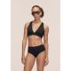 CASALL Bikini-Hipster-Badehose mit hohem Bund, Schwarz