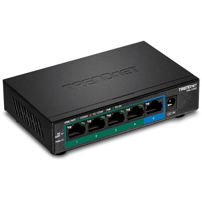 TRENDnet Switch 5-Port Gigabit PoE+ 32W Metall