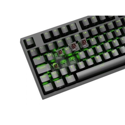 9. GENESIS Thor 404 TKL Gaming-Tastatur USB QWERTY Deutsch Schwarz