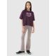 4. Oversize-Crop-Top mit Print für Mädchen 4F 4FJRSS25TTSHF2587-50S