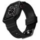 11. Spigen Rugged Armor Pro Hülle mit Armband für Apple Watch 4/5/6/7/8/SE (44/45 mm) – Schwarz