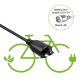 7. Qoltec 52613 36V 42V 2A Elektrofahrrad-Ladegerät mit Bosch 3-Pin-Stecker + Stromkabel