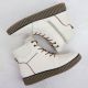 4. Beige Damen-Lederstiefeletten Rieker Y4303-80