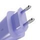 6. Puro Pro Lite 30W USB-C Wandladegerät – Lila