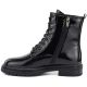 7. Damen-Ankle-Boots aus Lackleder, schwarz, Big Star UU274613
