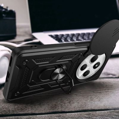 4. Tech-Protect CamShield Pro Hülle für Xiaomi Redmi 14C / Poco C75 - Schwarz