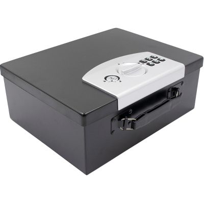 2. Tresor mit Digitalschloss 32,4 x 12,7 x 25,5 cm 1068756 SASKA GARDEN