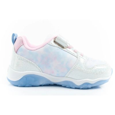 4. Leomil Kinder-Sportschuhe, Sneaker, Stitch Light mit Klettverschluss, blaue LED-Beleuchtung