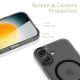 3. Tech-Protect MagSlim MagSafe Hülle für iPhone 17 - Mattschwarz